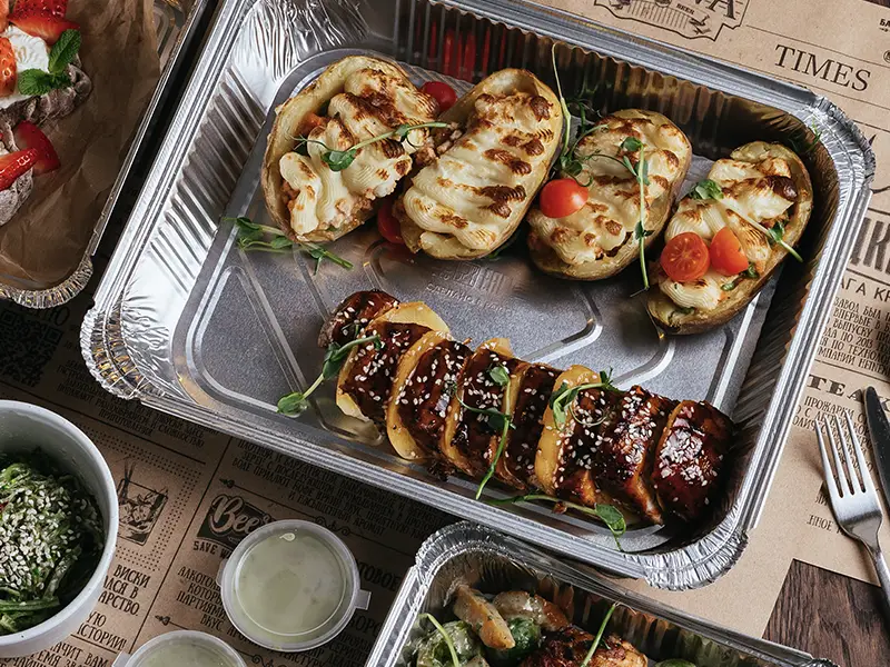 foil tray food packaging 2